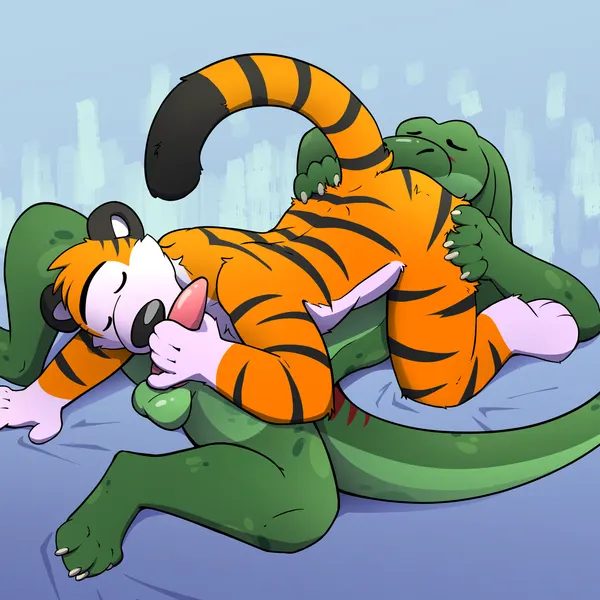 hobbes (calvin and hobbes) created by marscanis