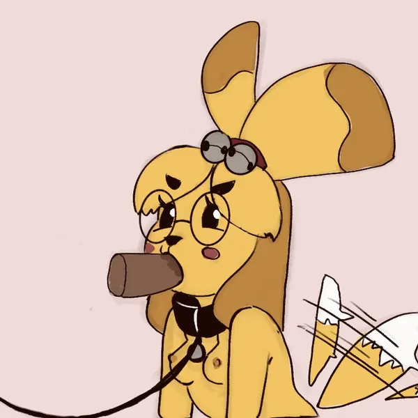 isabelle (animal crossing) (animal crossing, nintendo) created by bluesparrow