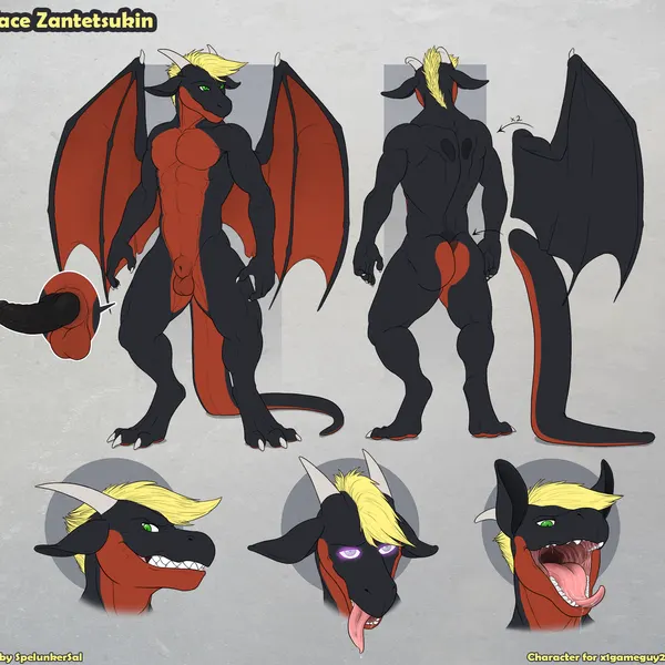 jace zantetsukin (european mythology, mythology) created by spelunker sal