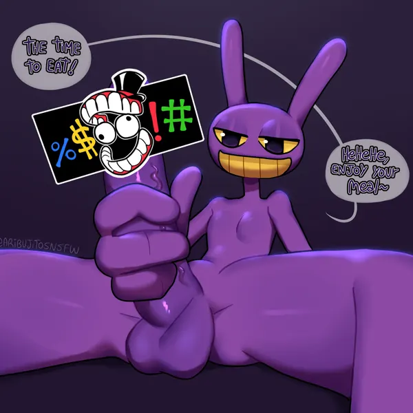 jax (tadc) (glitch productions, the amazing digital circus) created by ari dibujitos