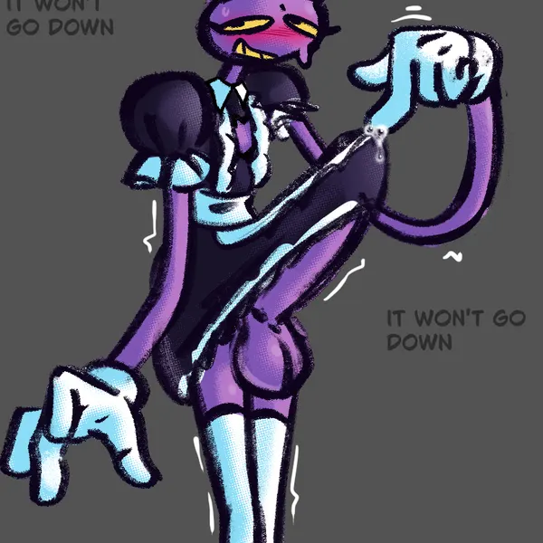 jax (tadc) (glitch productions, the amazing digital circus) created by eviltqf