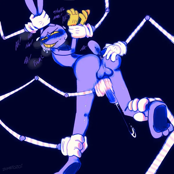 jax (tadc) (glitch productions, the amazing digital circus) created by zestyzoma