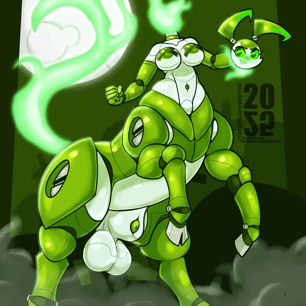 jenny wakeman (my life as a teenage robot, nickelodeon) created by blueberrygrizzly