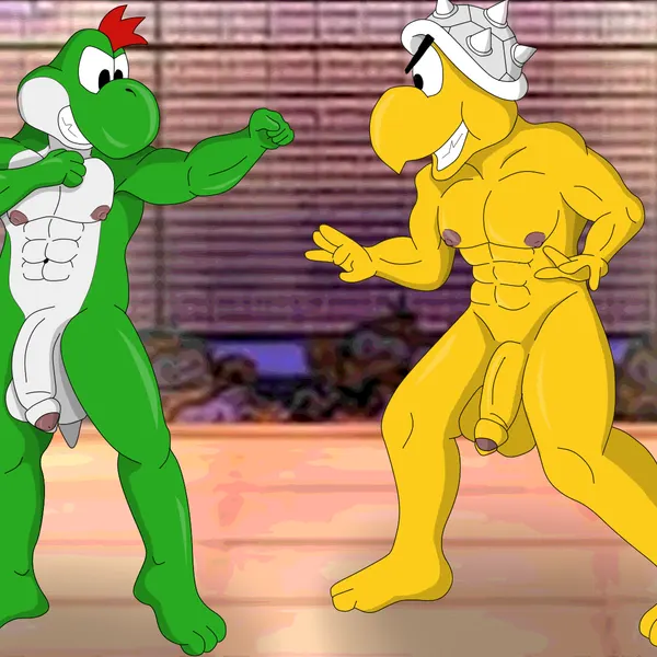 jr troopa, the great gonzales jr (mario bros, mythology) created by ciel-wolf