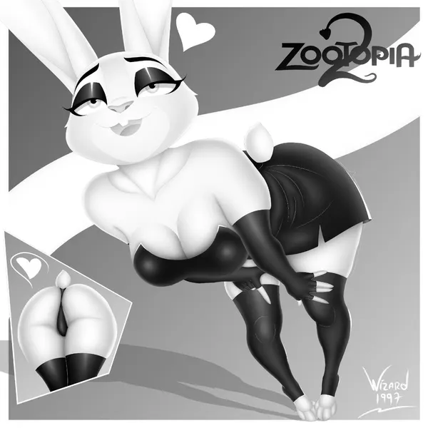 judy hopps (disney, zootopia) created by wizard1997