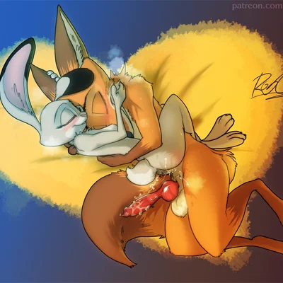 judy hopps, nick wilde (disney, zootopia) created by robcivecat