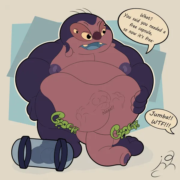 jumba jookiba, stitch (lilo and stitch) (disney, lilo and stitch) created by jon noj