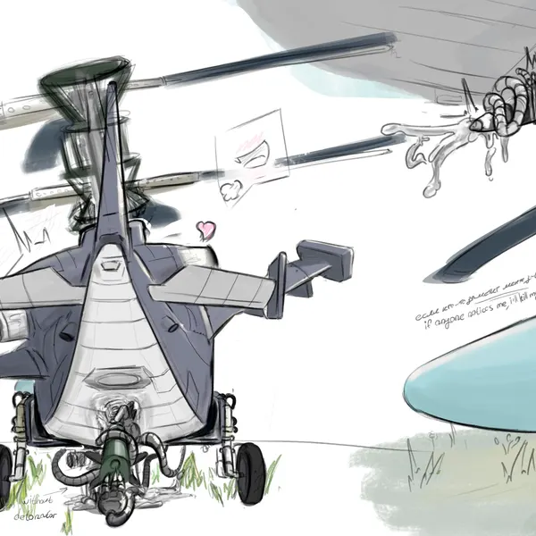 ka-52 alligator, kamov created by notagainstlies