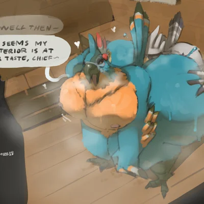 kass (tloz), teba (tloz) (breath of the wild, nintendo) created by dreamywolfdd