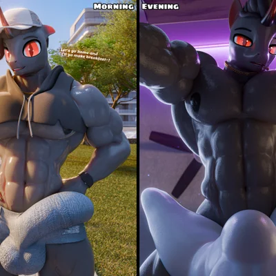 king sombra (mlp) (friendship is magic, hasbro) created by degen3d