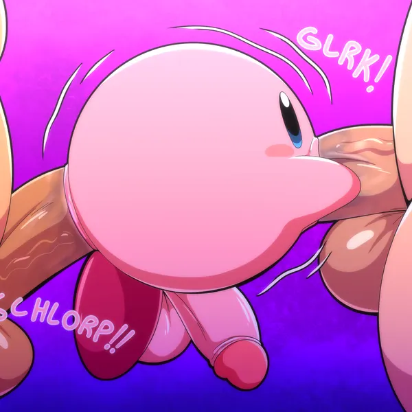 kirby (kirby (series), nintendo) created by tepigfan101