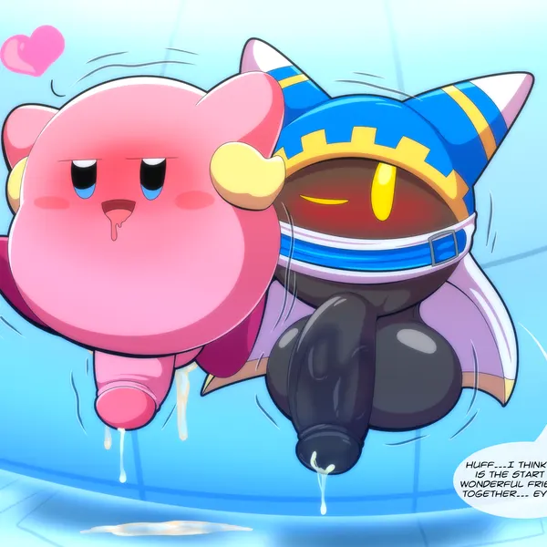 kirby, magolor (kirby's return to dream land, kirby (series)) created by tepigfan101