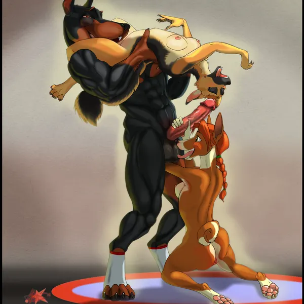 klaus doberman (character) created by klaus doberman