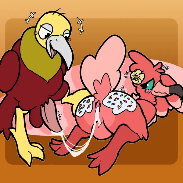 kosuke (rhythm heaven), pinky (honchkrow36) (game freak, nintendo) created by otterjunk