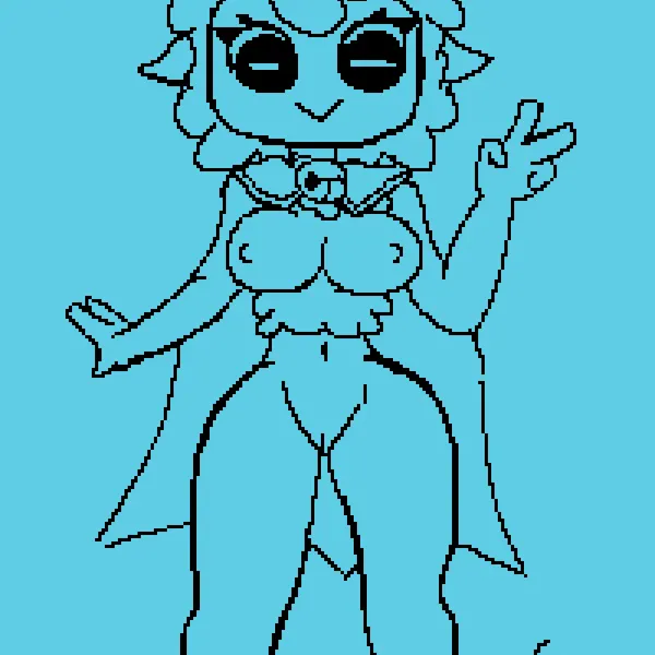 lamb (cult of the lamb), red crown (cult of the lamb) (cult of the lamb, massive monster (studio)) created by lewdsidequest