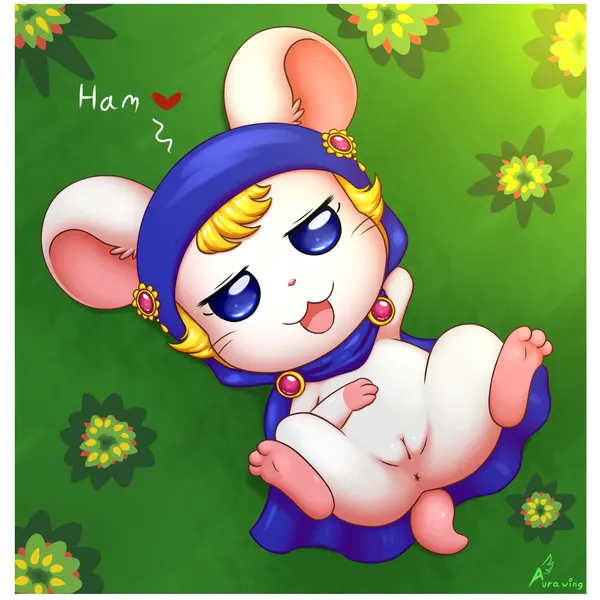 lapis (hamtaro) (hamtaro (series)) created by aurawing
