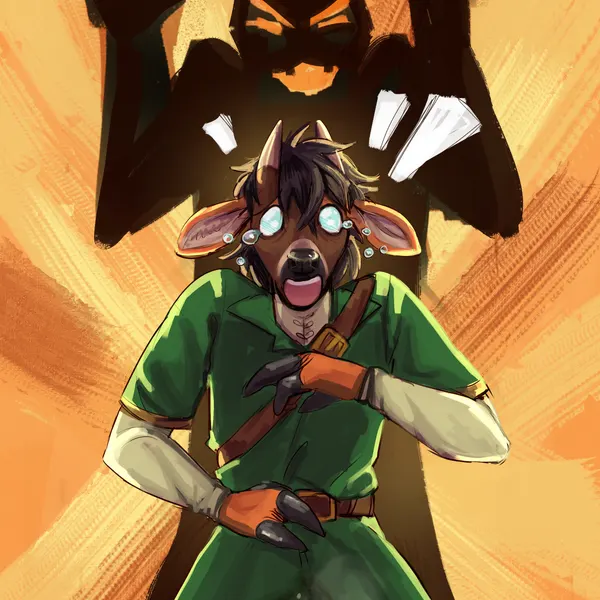 link (nintendo, the legend of zelda) created by lameboast