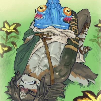 link (wolf form) (nintendo, the legend of zelda) created by smugh