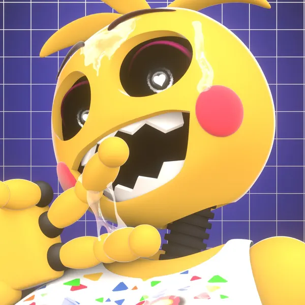 lovetaste chica, toy chica (fnaf) (five nights at freddy's, five nights at freddy's 2) created by cattzz 9