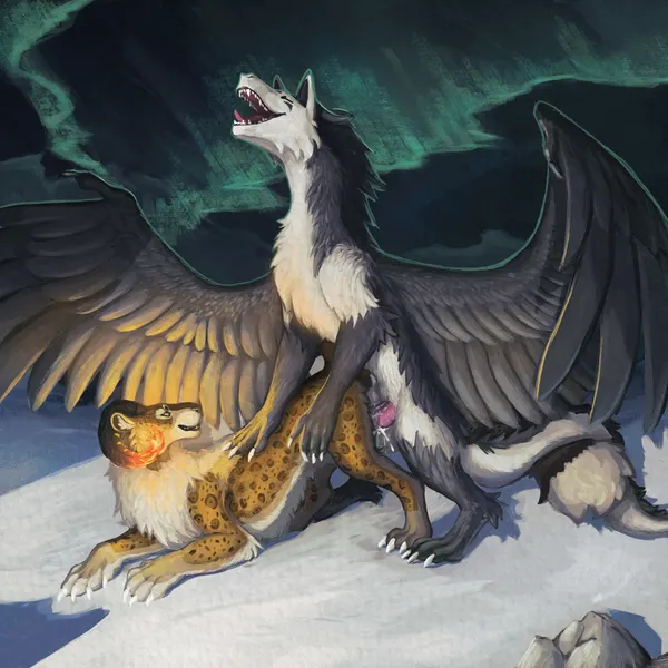 lulu (69rainbowfox69) (mythology) created by cu sith (artist), dragonhurd