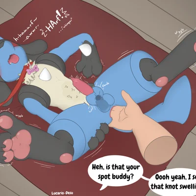 lulu (lucario-desu) (nintendo, pokemon) created by lucario-desu