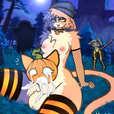 meow skulls, spice (fortnite) (epic games, fortnite) created by eroticbuni