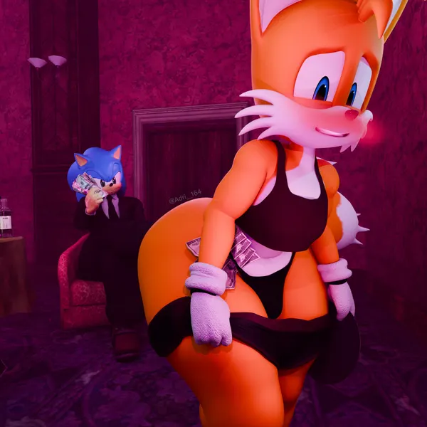 miles prower, sonic the hedgehog (sega, sonic the hedgehog (series)) created by adri164