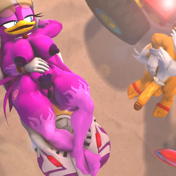 miles prower, wave the swallow (sega, sonic riders) created by sarah dellen