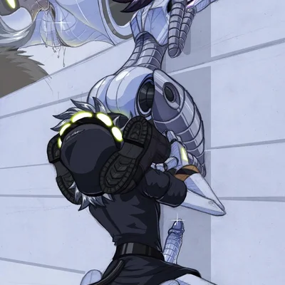 n (murder drones), uzi (murder drones) (glitch productions, murder drones) created by lewdanon (artist)