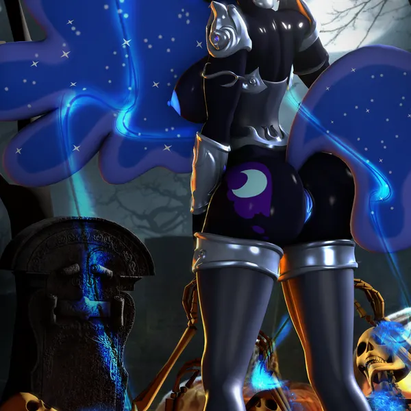 nightmare moon (mlp) (friendship is magic, hasbro) created by fanatic-heretic-101