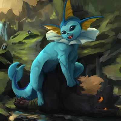 nintendo, pokemon created by apelairplane