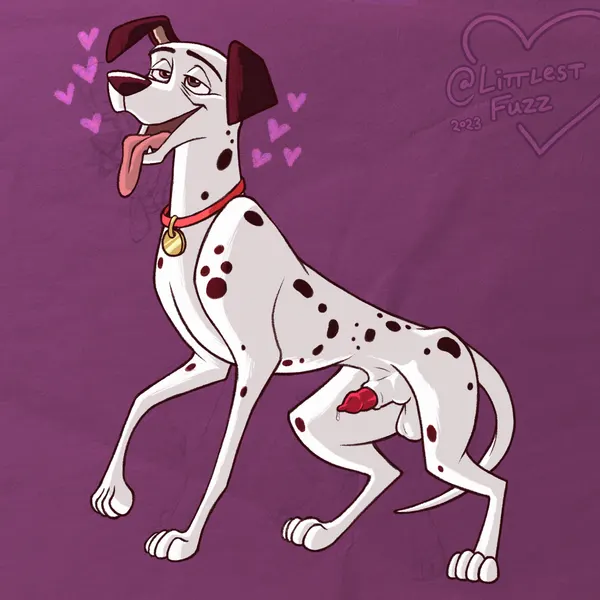 pongo (101 dalmatians, disney) created by littlestfuzz