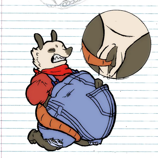 poppy opossum (character) (poppy opossum) created by ctrl-atl-replace7888