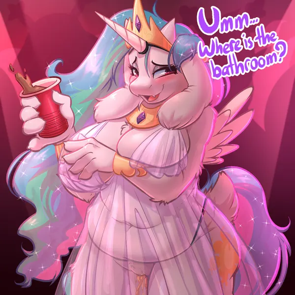 princess celestia (mlp), toriel (friendship is magic, hasbro) created by witchtaunter