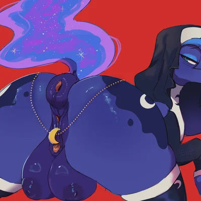 princess luna (mlp) (friendship is magic, hasbro) created by sinful pie