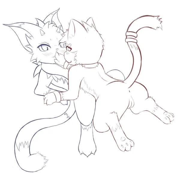quetzalli (darkmirage), vicious kitty created by meraence