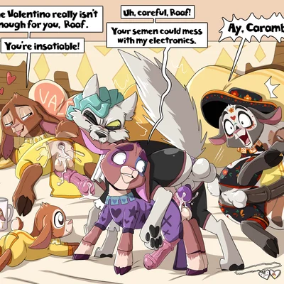 raaf helder (character), valentino (wish) (calavera, day of the dead) created by fuf