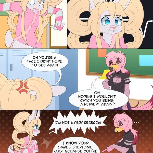 rebecca (neko-eclipse17), stephanie (neko-eclipse17) (glamor to bare) created by apinkgrape
