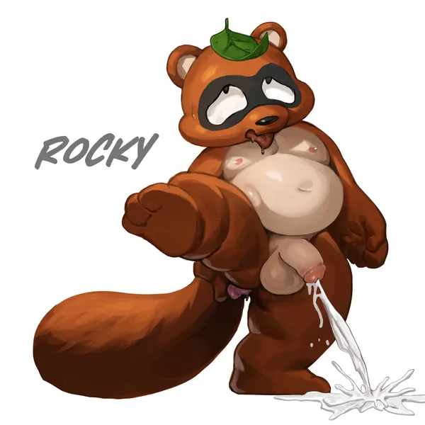 rocky (pocky and rocky) (pocky and rocky, square enix) created by pandarita