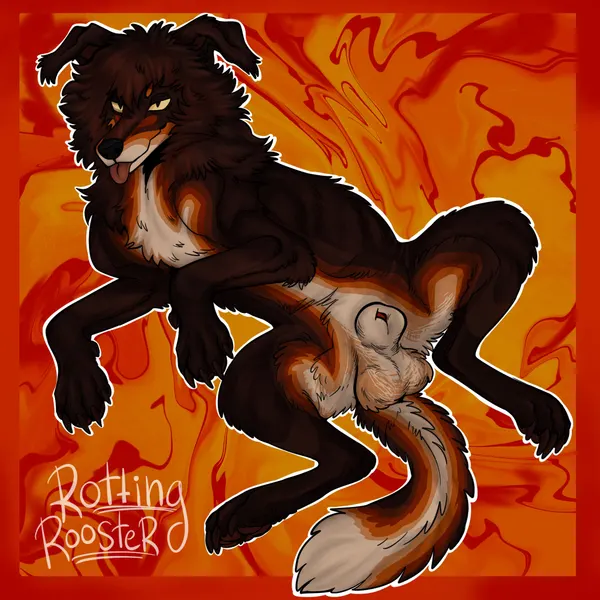 rooster (rottingxrooster) created by puppy meats, rottingxrooster