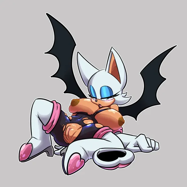 rouge the bat (sega, sonic the hedgehog (series)) created by corythec