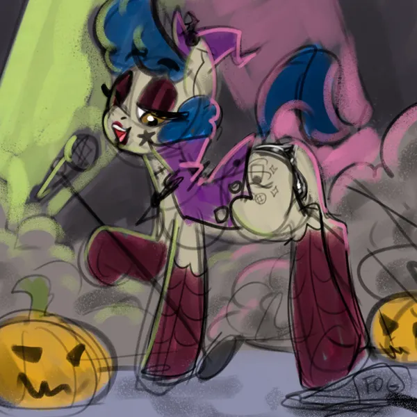sapphire shores (mlp) (friendship is magic, halloween) created by soulcentinel