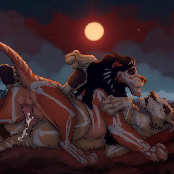 scar (the lion king), zira (the lion king) (disney, the lion king) created by bessona
