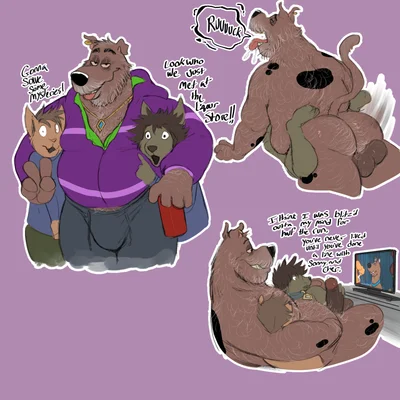 scooby-doo (hanna-barbera, pogchamp) created by azathura