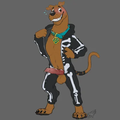 scooby-doo, scooby-doo (fortnite) (hanna-barbera, scooby-doo (series)) created by benji (artist)