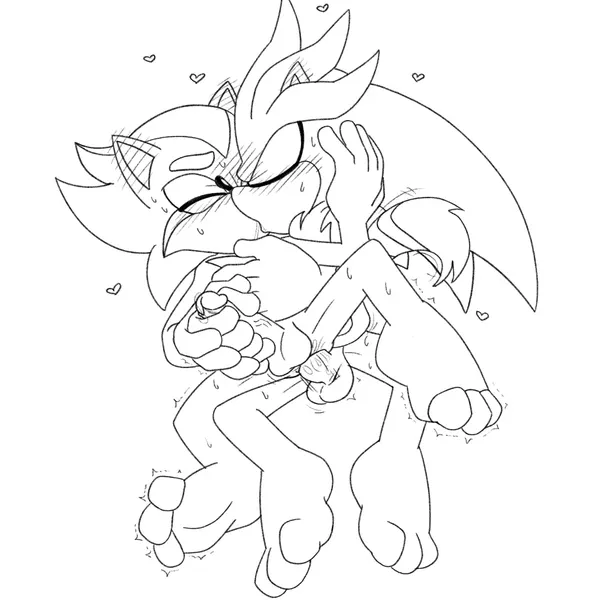 silver the hedgehog (idw publishing, sega) created by shenadical