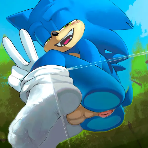 sonic the hedgehog (sega, sonic the hedgehog (film)) created by fizzthetiger