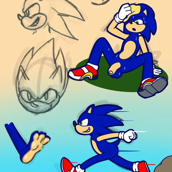sonic the hedgehog (sega, sonic the hedgehog (series)) created by nx-42