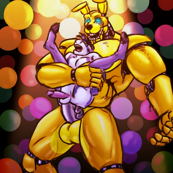 springtrap (fnaf) (five nights at freddy's, five nights at freddy's 3) created by simonsbathtub