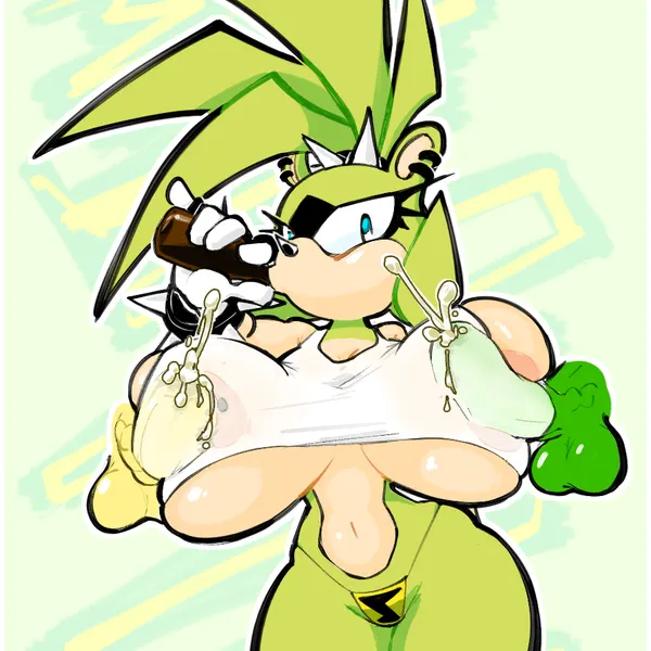 surge the tenrec (idw publishing, sega) created by glitchslime